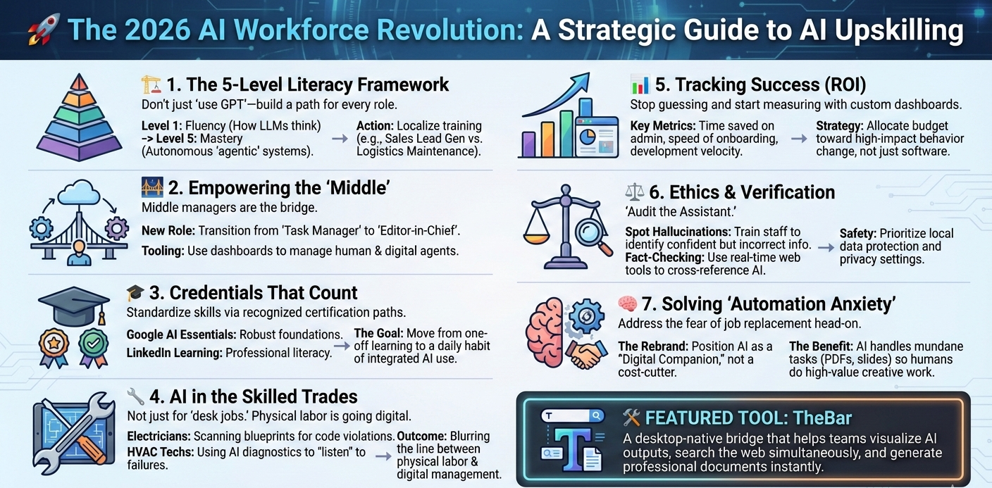 AI Upskilling for Employees: The 2026 Strategy Guide